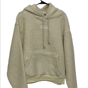 Kith Sherpa Hoodie Size Medium